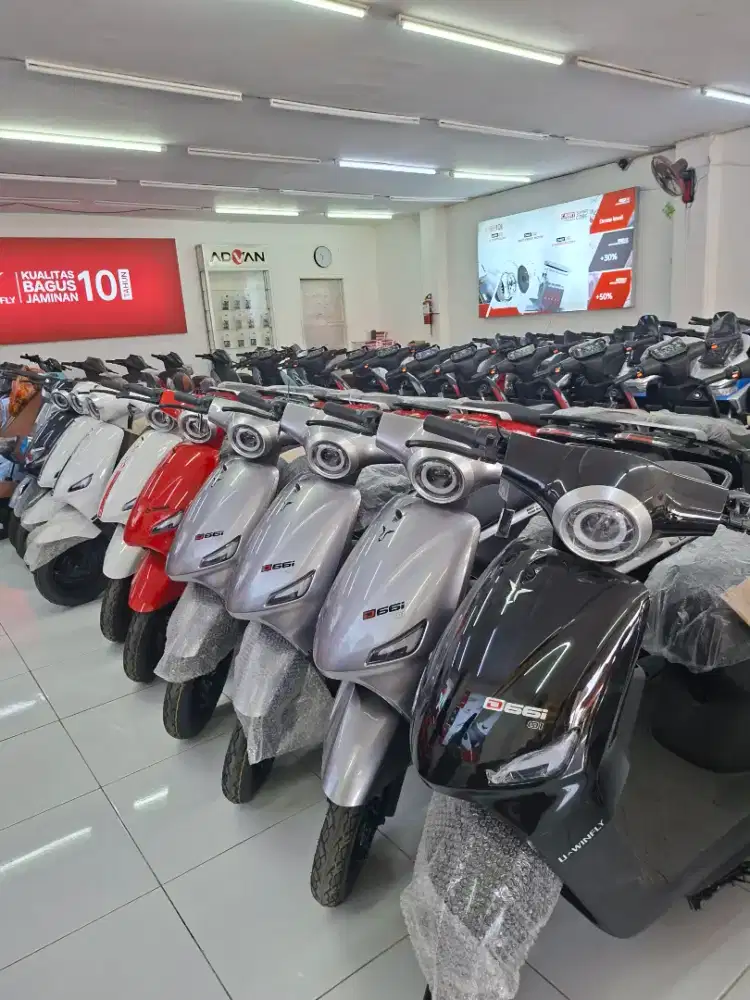 READY SEPEDA LISTRIK UWINFLY TERBARU UWINFLY, GARANSI RESMI UWINFLY