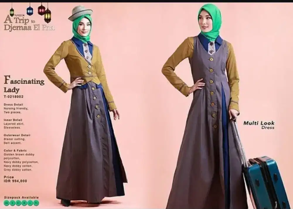 Gamis Brand Tuneeca a trip to djema