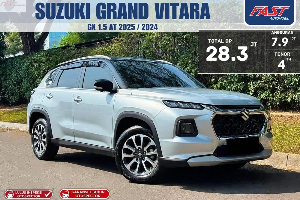 KM.8RB GARANSI 1TH PAJAK PJG SUZUKI GRAND VITARA GX HYBRID 2024/2025