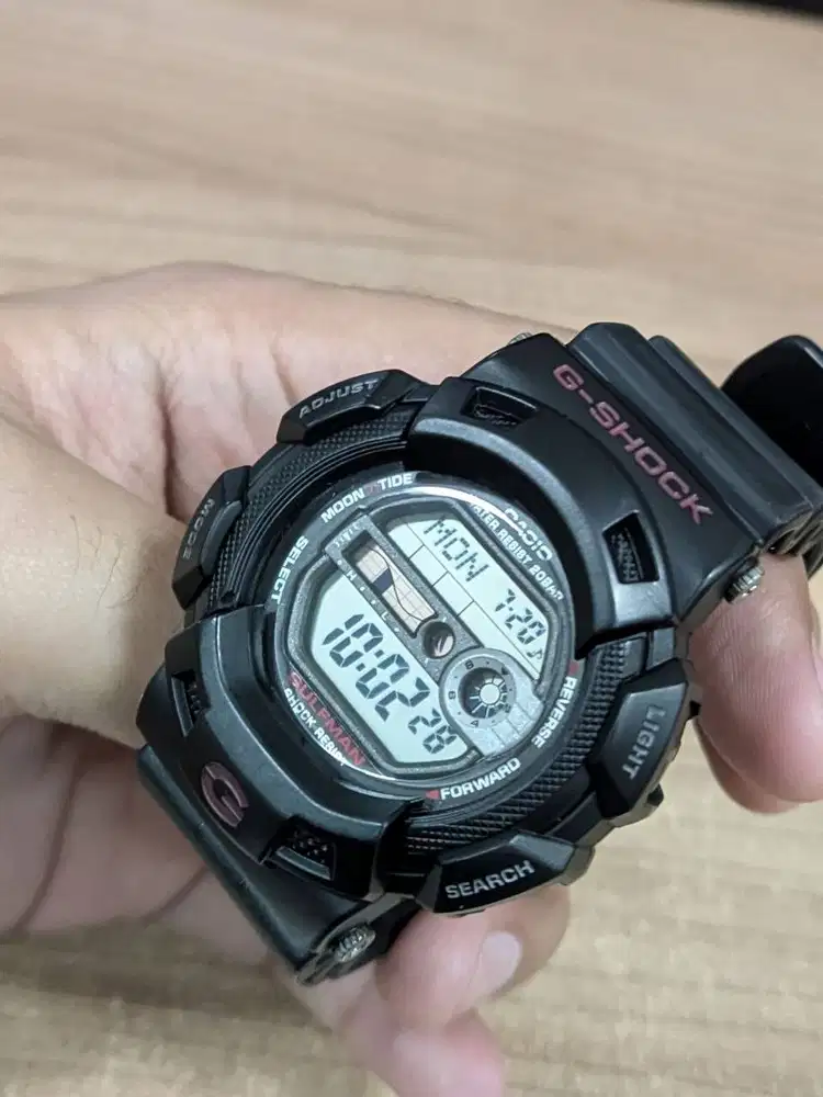 [2ND] Casio G-Shock G-9100 G9100 Gulfman Titanium (Rust Resist)