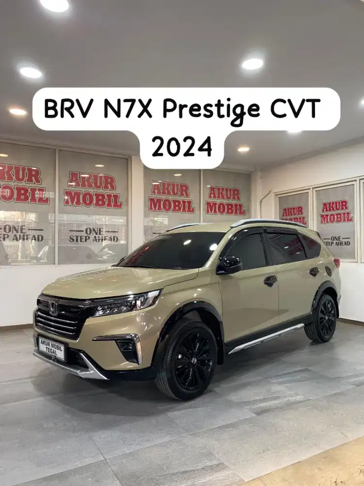 DP 50JT! BRV BR-V N7X CVT 2024 COKELAT FUL ORI ISTIMEWA SIAP PAKAI