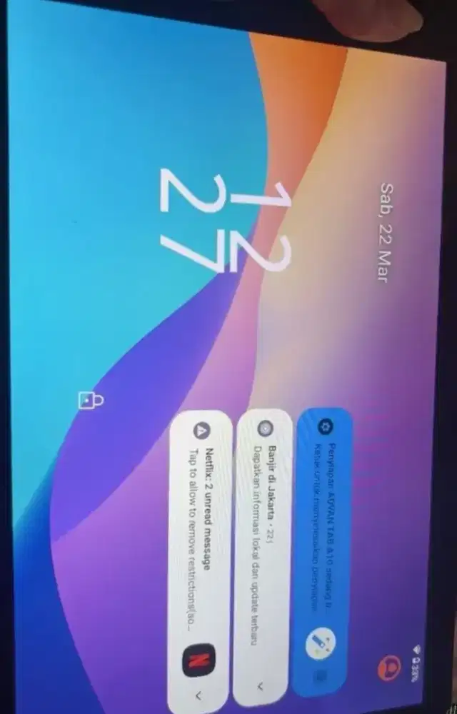 Tab advan A10 second
