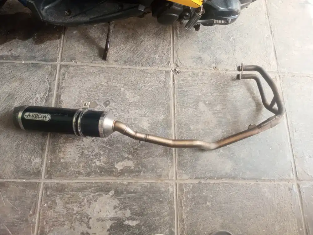 knalpot arrow exhaust ori bekas