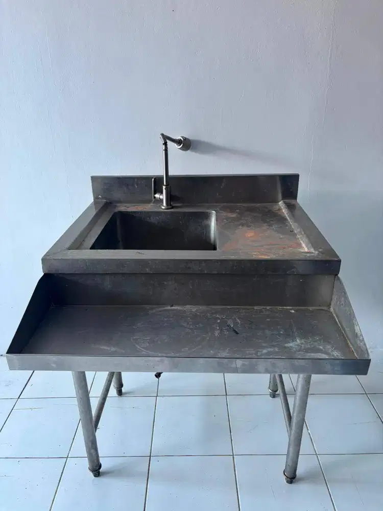Single sink stainless