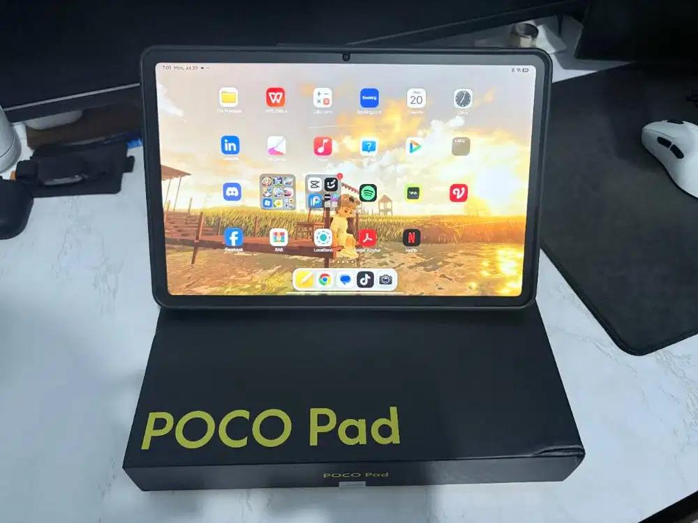 POCO Pad 8/256GB Garansi Resmi s/d Sept 2026 Fullset Tablet Android
