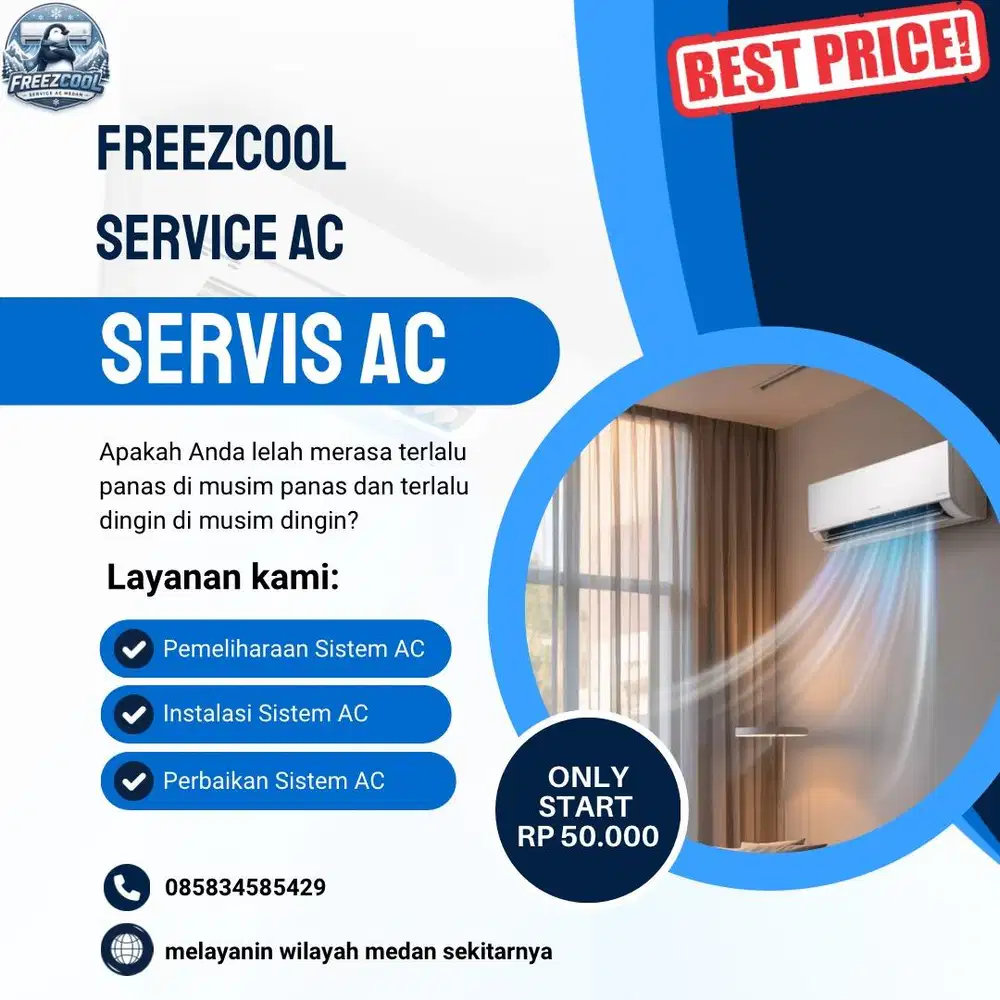 cuci ac dan service ac