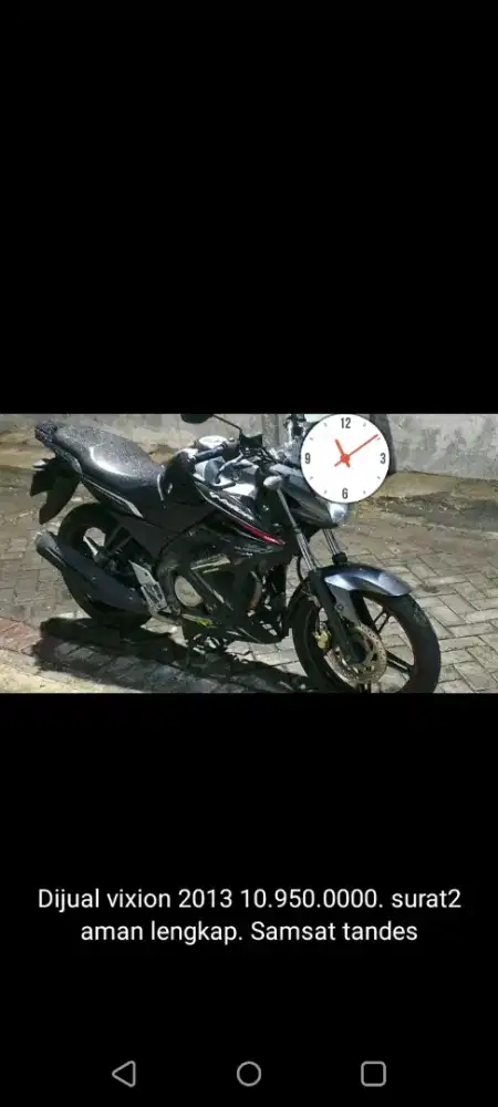 Yamaha Vixion 2013