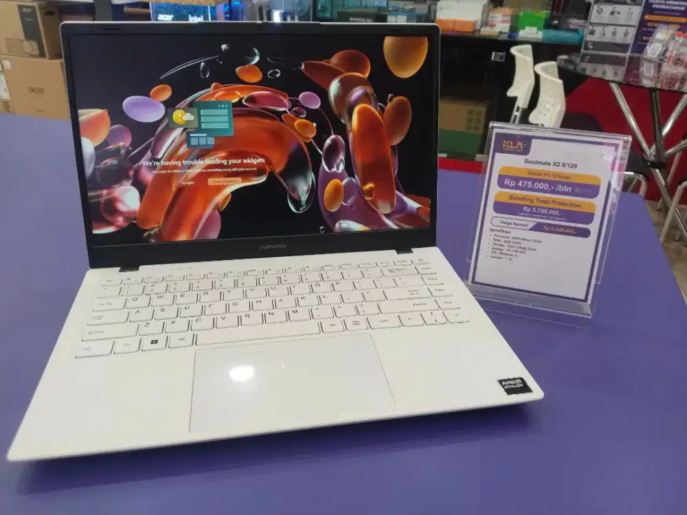 Promo Cicilan bunga 0% Laptop fi KLA Komputer Mataram Semarang