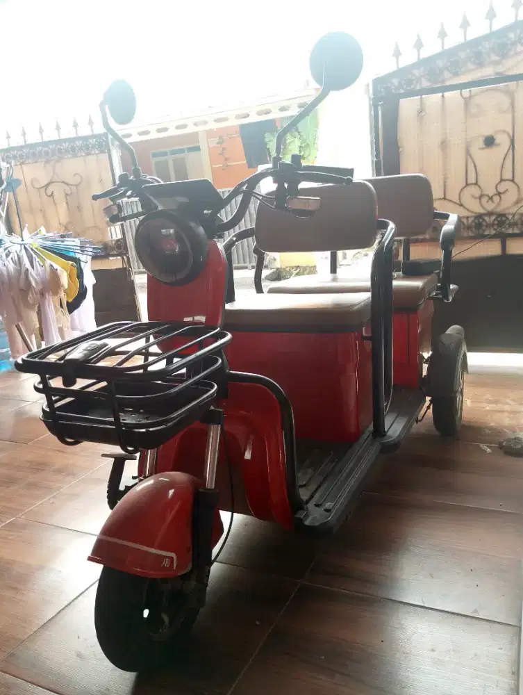 Dijual cepat Selis Roda 3 Sepeda Listrik roda tiga Harga Nego