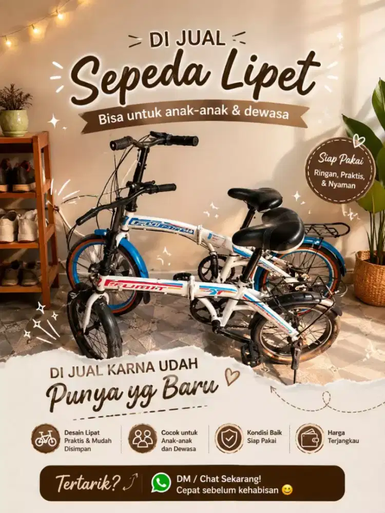 Sepeda lipat element&exotic