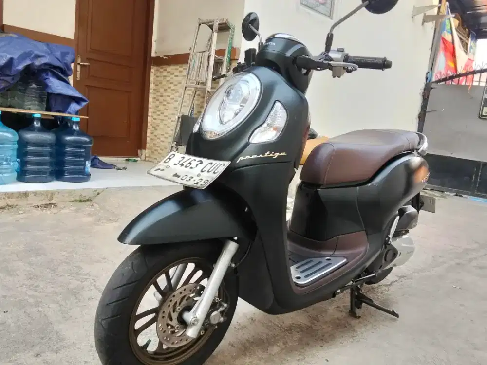 HONDA SCOOPY PRESTIGE KEYLES TAHUN 2024 PAJAK PANJANG