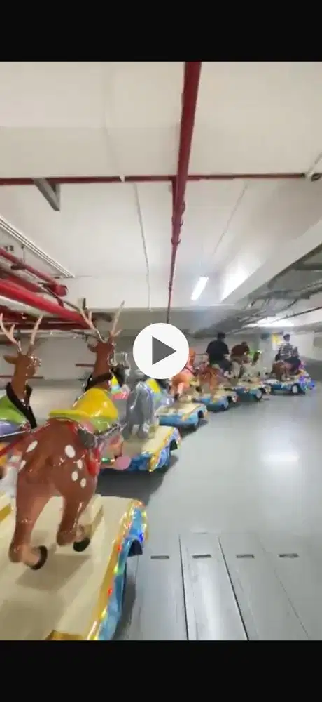 Odong odong listrik binatang