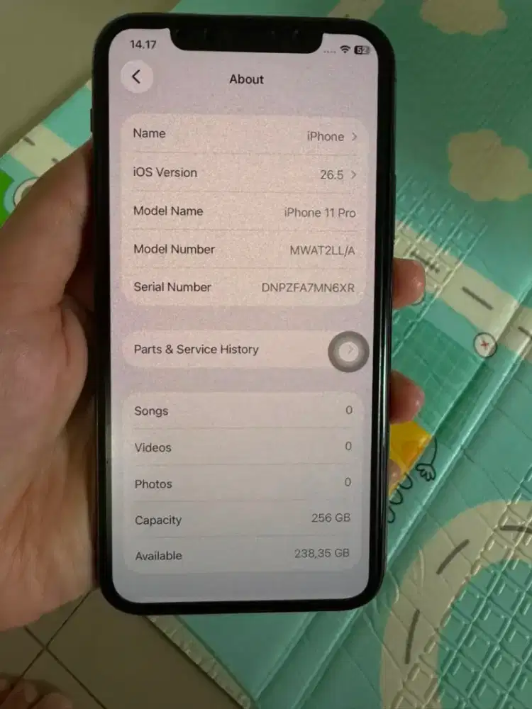 Iphone 11 Pro 256gb inter