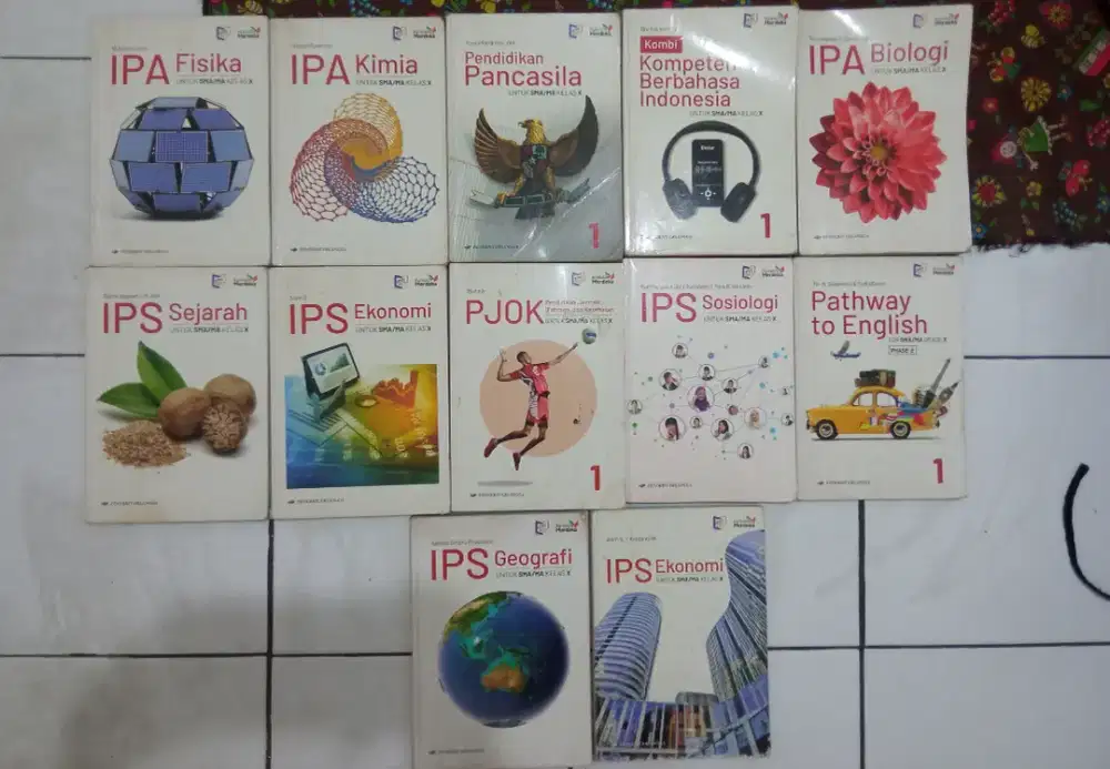 Buku Erlangga KurMer kelas 10