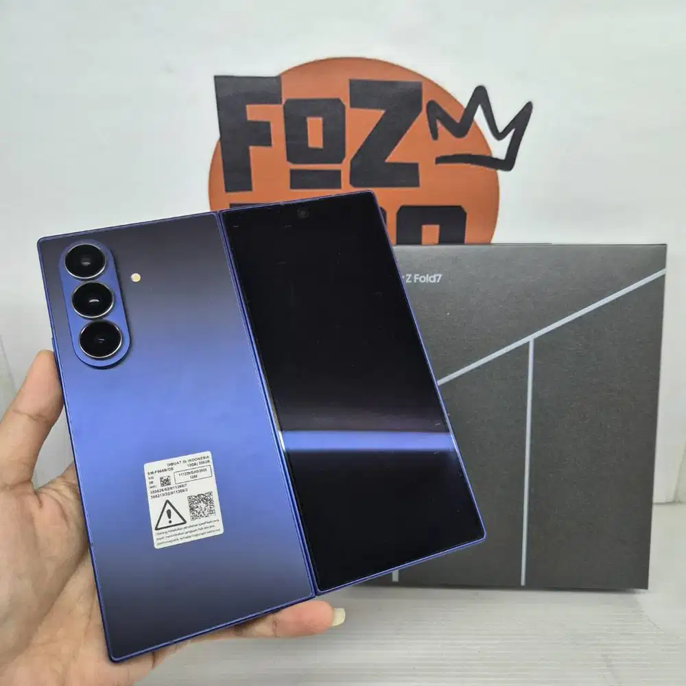 Samsung Z FOLD 7 12/256gb Navy FULLSET Mulus No Minus LIKE NEW