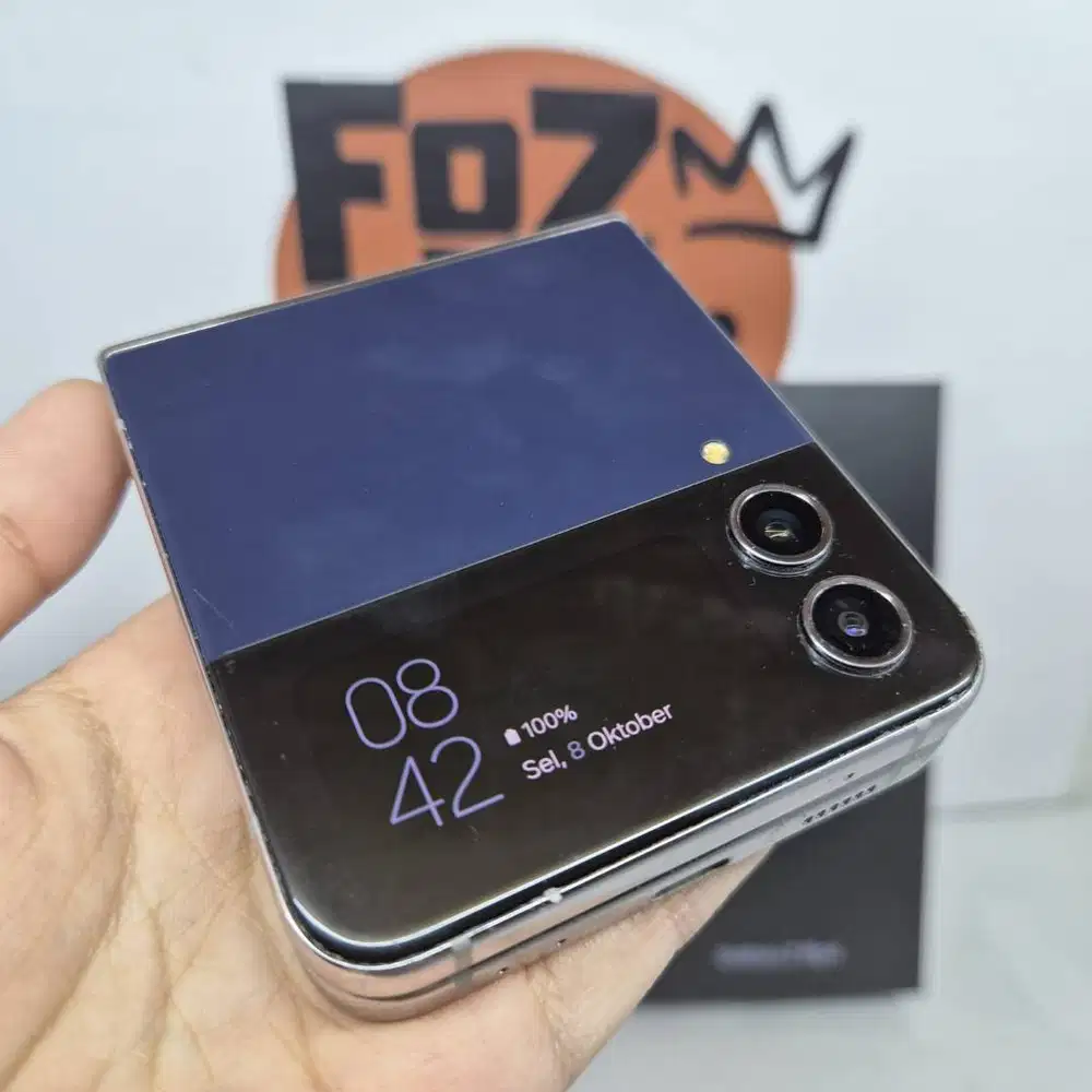 Samsung Z FLIP 4 8/256gb Bespoke Edition Navy FULLSET Mulus No Minus