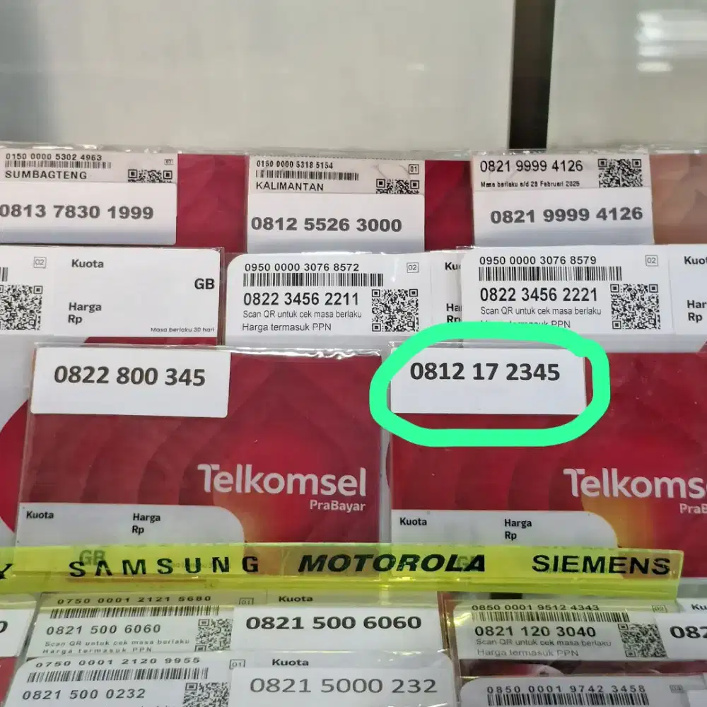 nomor cantik 10 angka urut