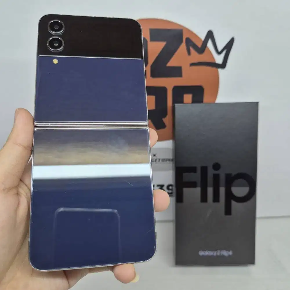 Samsung Z FLIP 4 8/256gb Bespoke Edition Navy FULLSET Mulus No Minus