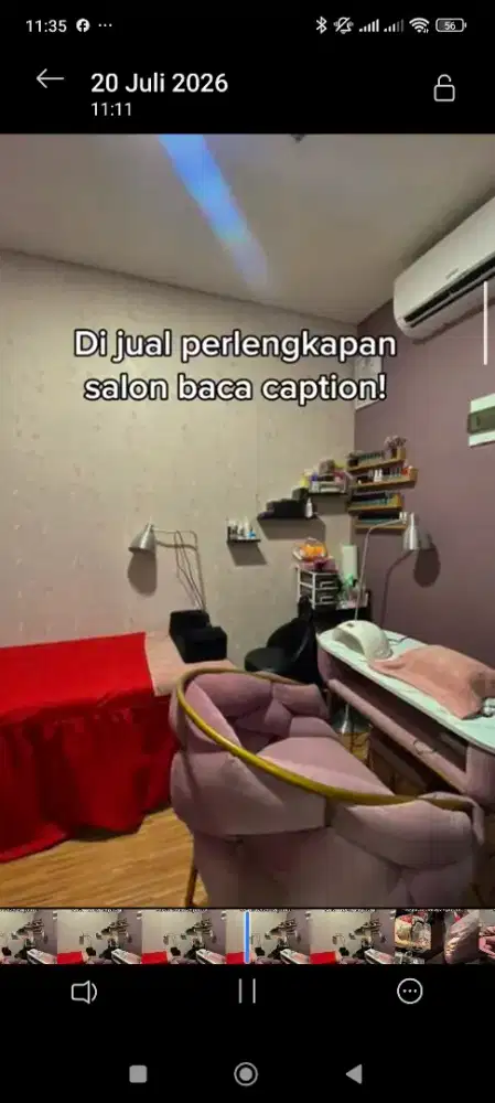 Di jual perlengkapan salon nail art dan eyelash