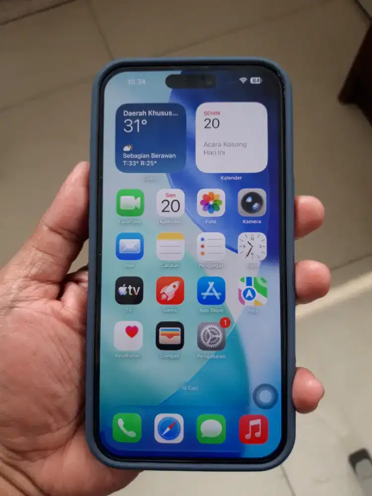 Iphone 16 plus 128gb fullset rsim tanam