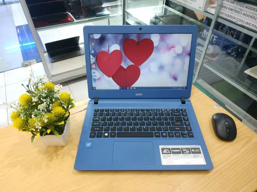 JUAL LAPTOP ACER ES1-432 CELERON RAM 2GB HDD 500GB