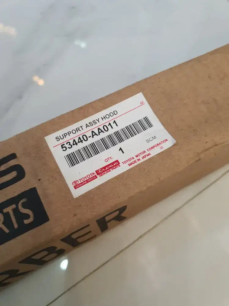 SHOCK SOK KAP MESIN CAMRY XV30 tahun 1PCS ORIGINAL BARU SEGEL