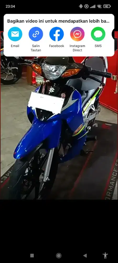 Jual satria hiu 2004