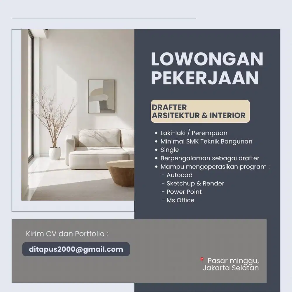 LOWONGAN PEKERJAAN