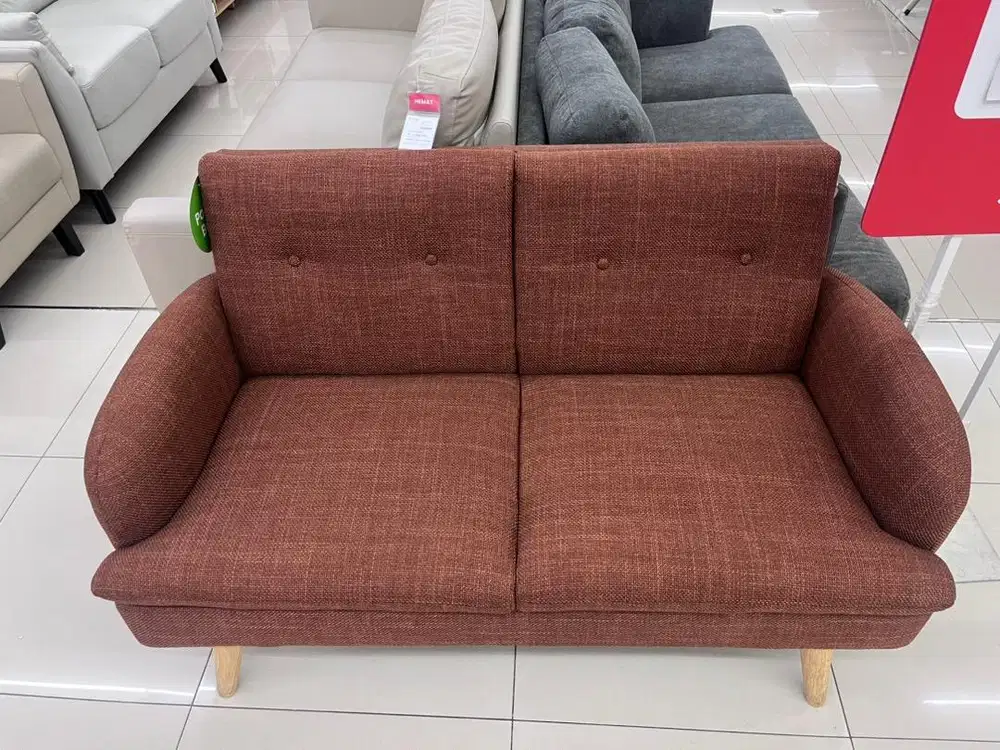 sofa bellingham 2 seater brown
