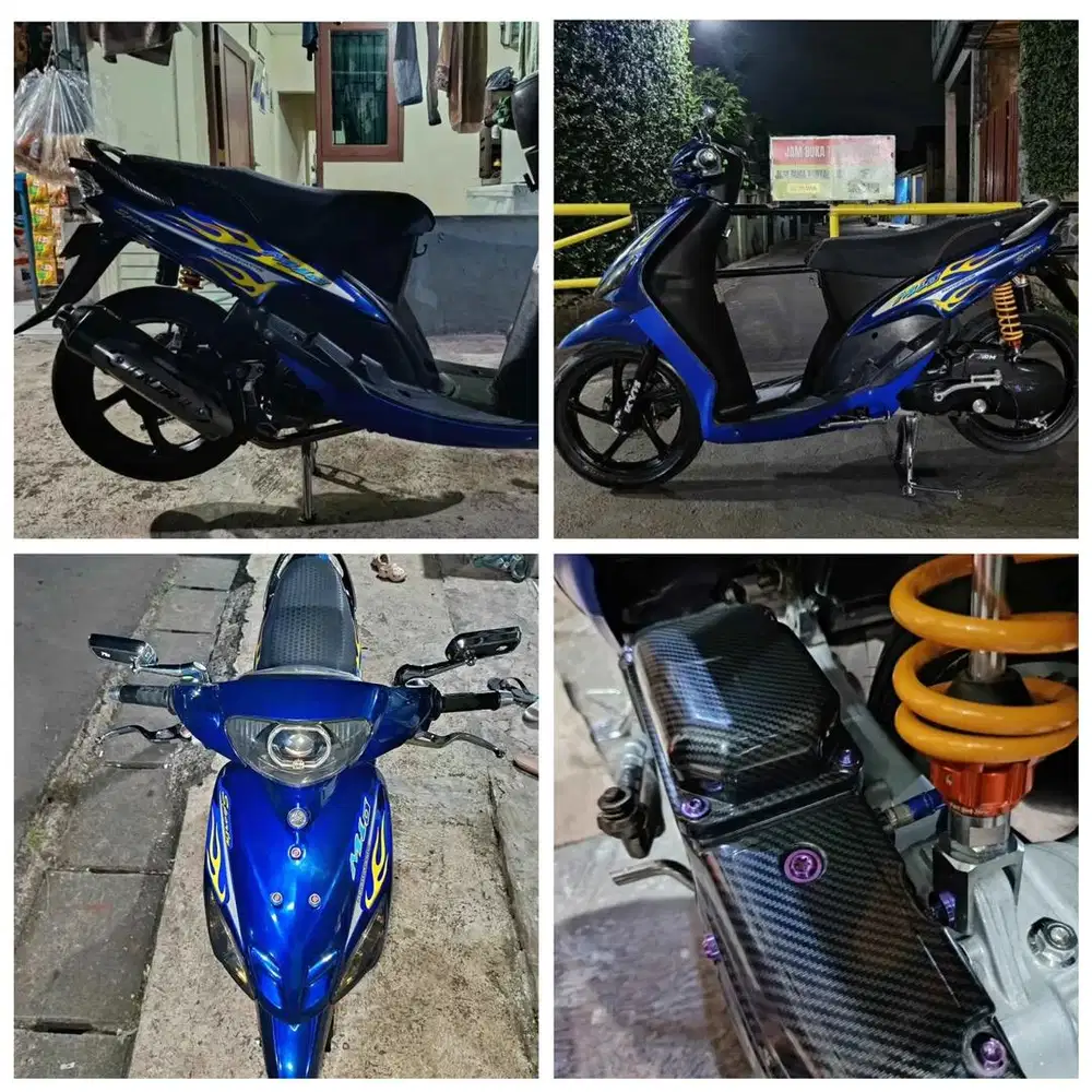 jual cepat mio sporty 2009 modif tipis