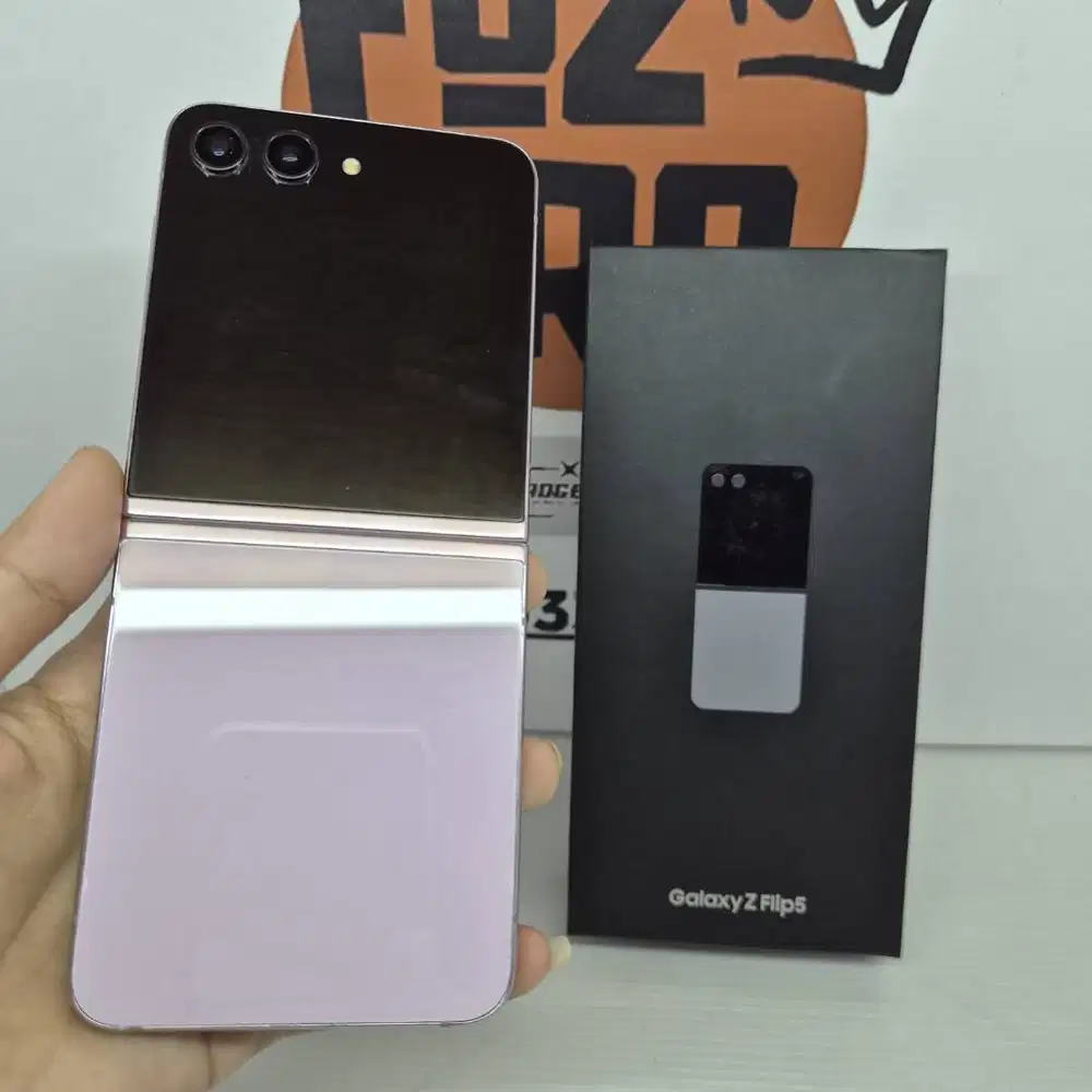 Samsung Galaxy Z Flip 5 8/256GB Lavender No Minus No Kendala