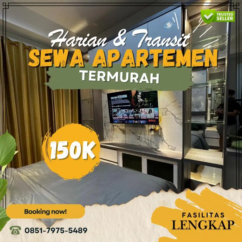 sewa Apartemen Jakarta Sentra Timur Harian/Transit Termurah