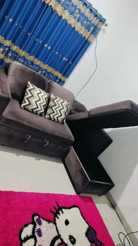 Sofa Bed Ars Living bahan suede halus enak