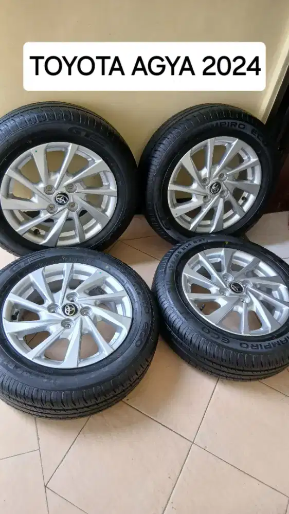 Velg oem ori New Agya R14