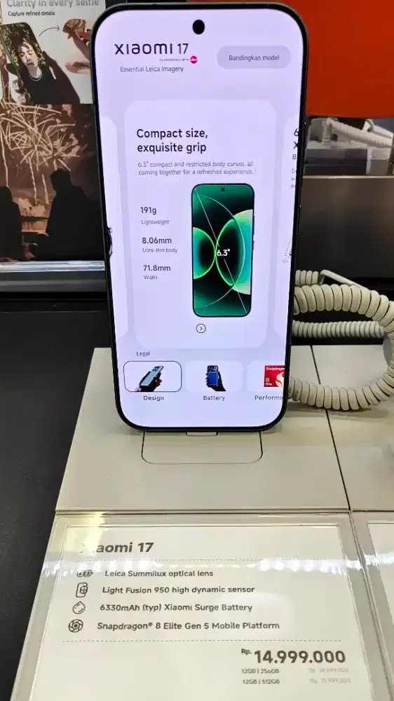 Cicilan XIAOMI 17 Tanpa Kartu Kredit (ERAFONE)