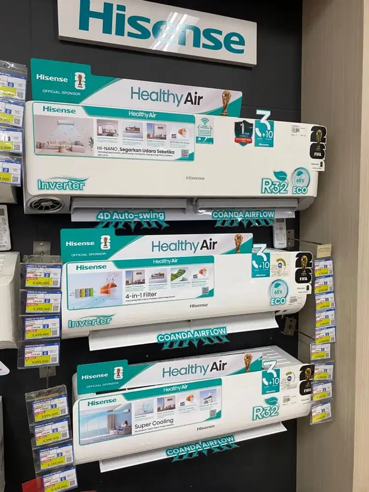 AC HISENSE 0,5PK - 2PK