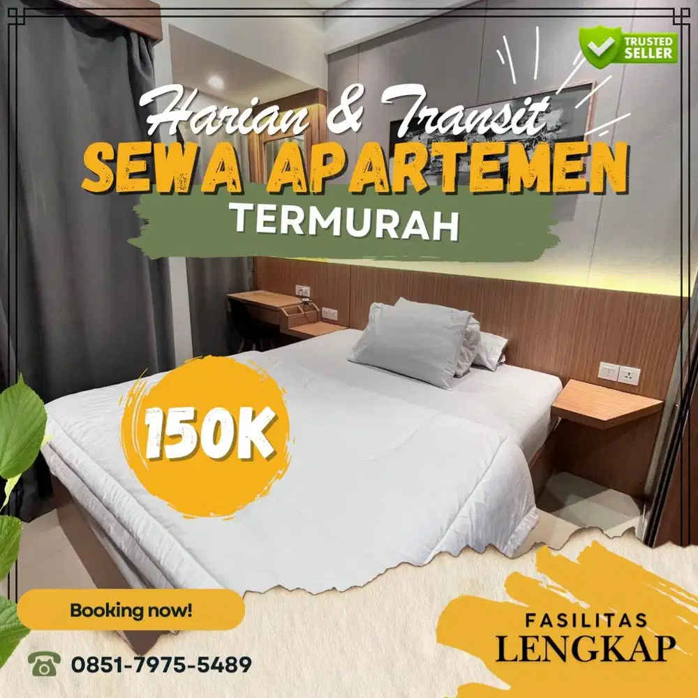 Sewa Apartemen Tangerang Springwood Residence Harian/Transit Termurah