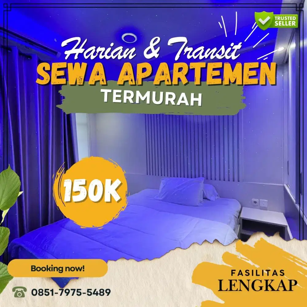 Sewa Apartemen Tangerang TREEPARK SERPONG BSD Harian/Transit Termurah