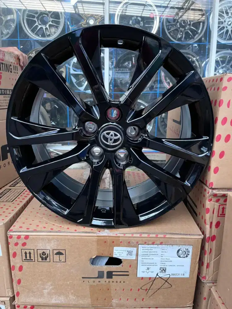 Rep oem innova zenix Q ring 18 lebar 7,5 pcd 5x114,3 ET 45 4pcs