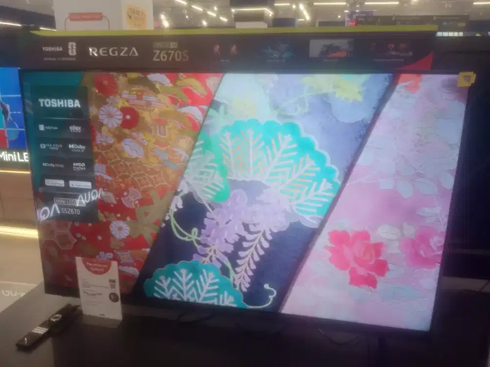 MiniQled tv 55 Toshiba