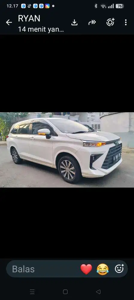 Toyota Avanza 2022 Bensin
