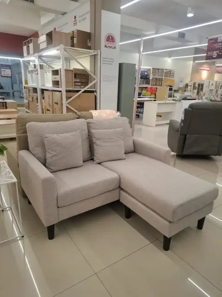 SOFA L KAIN HALUS BISA CICIL 0%
