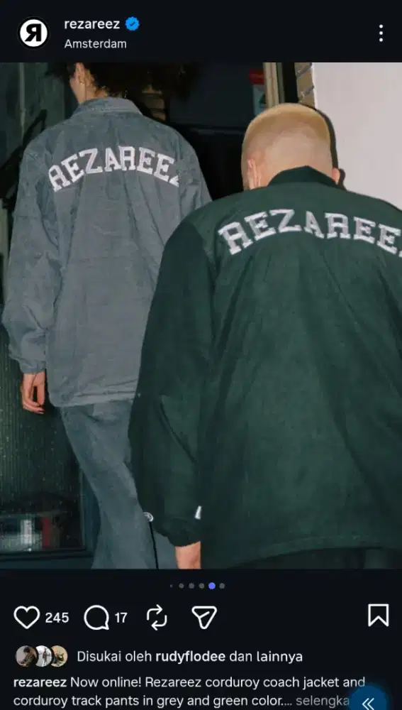 Coach jacket REZAREEZ