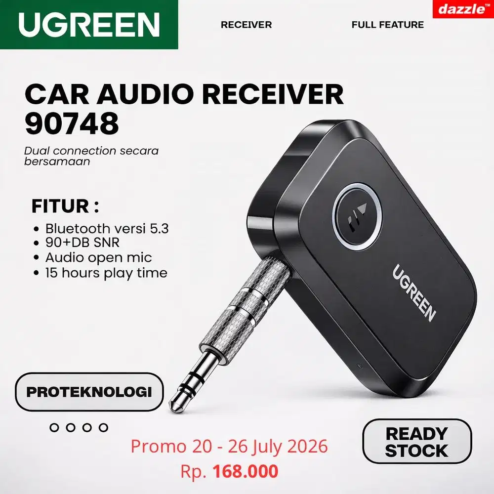 Bluetooth Car Receiver Ugreen 90748
