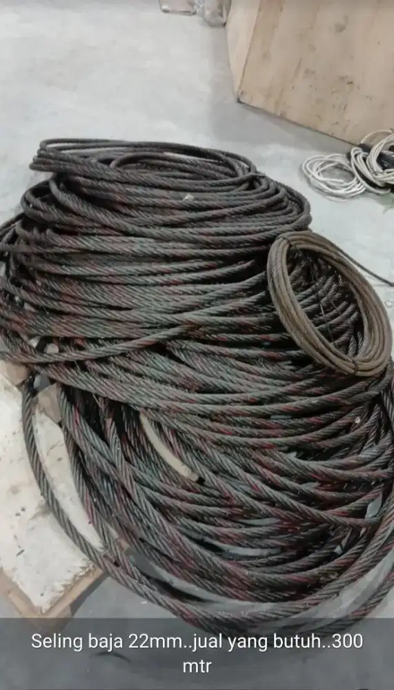 Selling Baja 22 mm, Jual Yang Butuh. 300 Meter