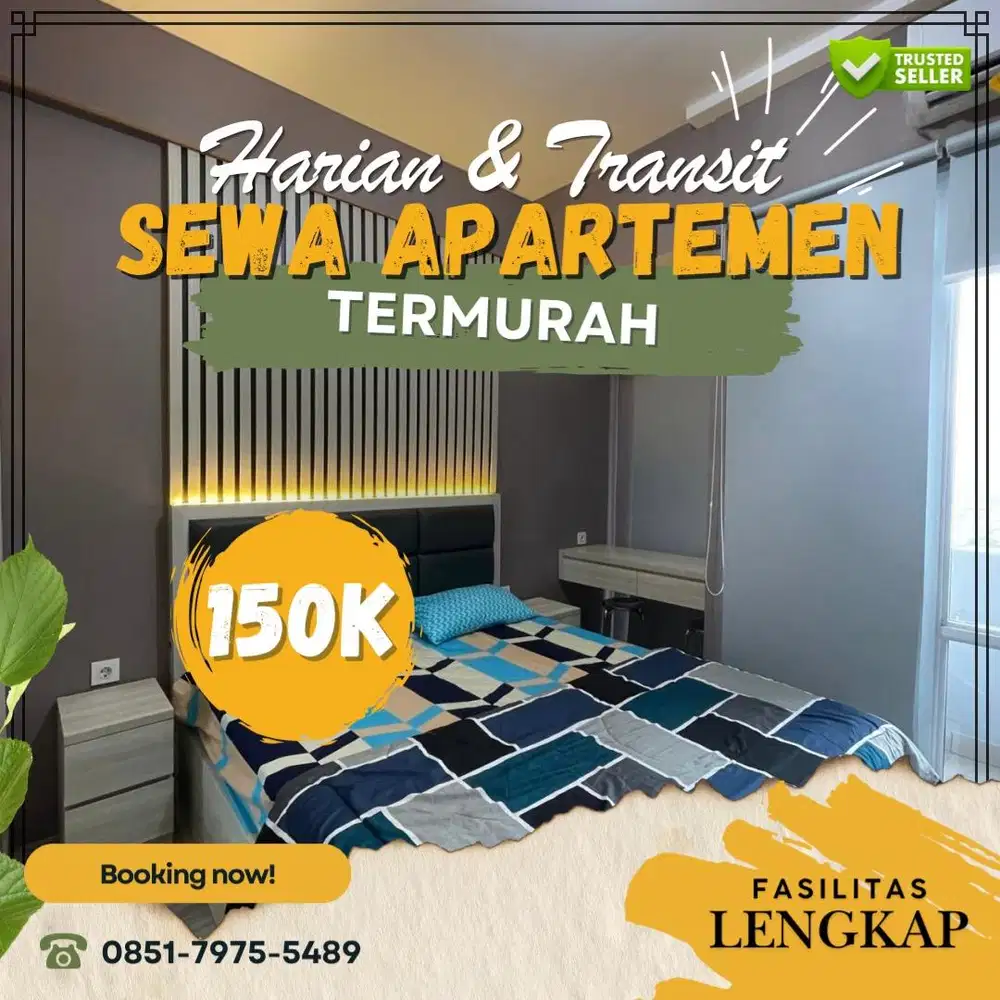 Sewa Apartemen Tangerang BINTARO ICON Harian/Transit Termurah