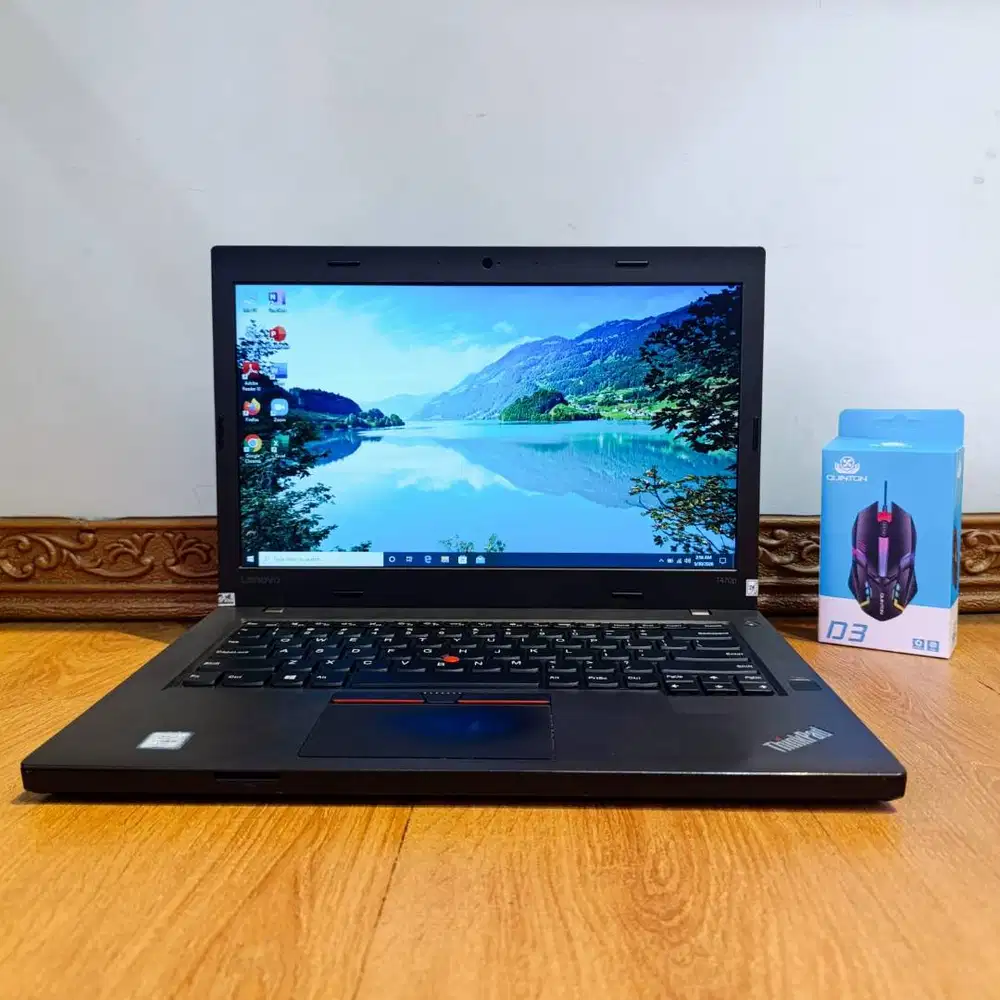 LAPTOP LENOVO THINKPAD T470P//CORE I5 7440H//NVIDIA 940MX