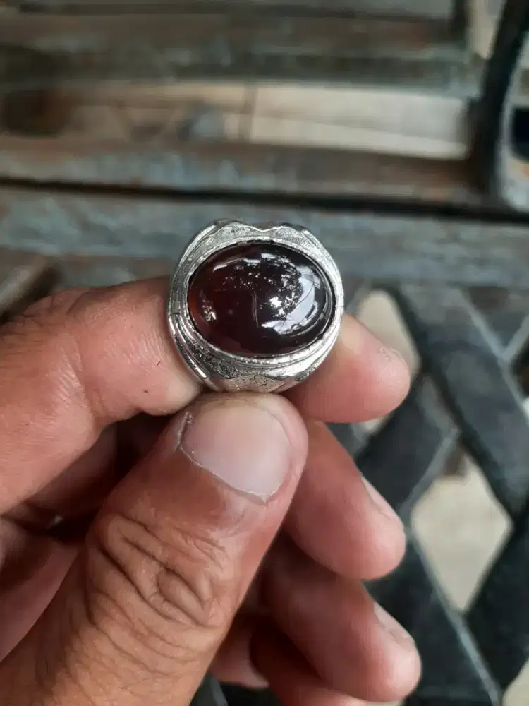 Jual cincin batu yaman ikatan titanium