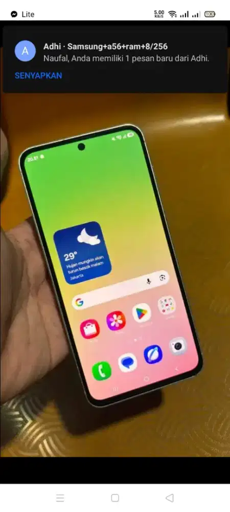 Samsung a56 8/256