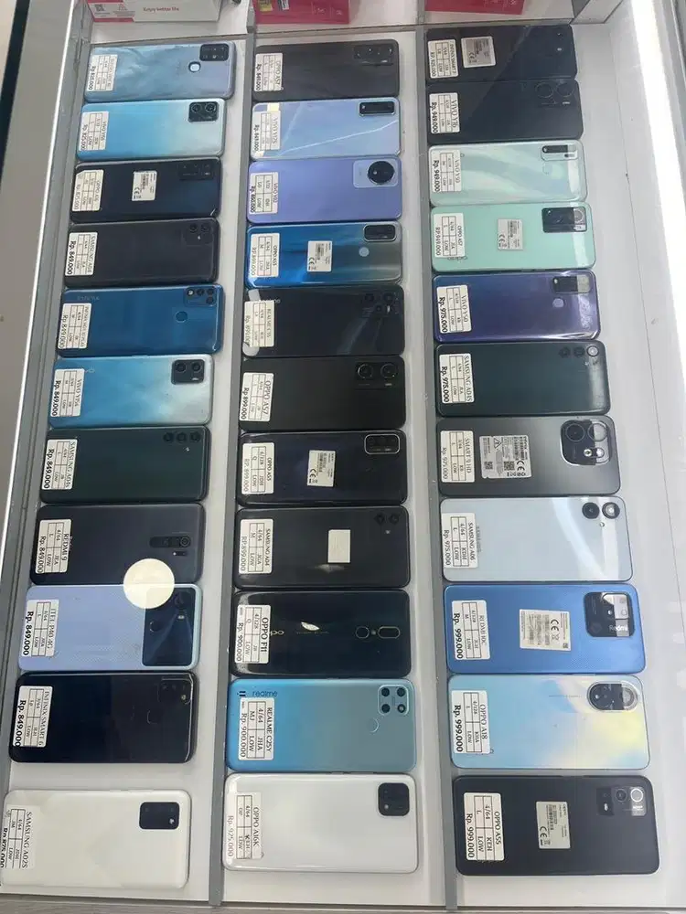 Samsung vivo oppo banyak hp second fullset